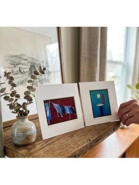 Jim Nilsen Signed Color Photography 5x5 matted